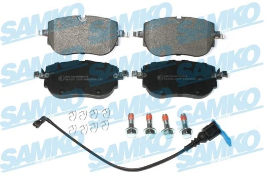 Stabdžių trinkelių rinkinys, diskinis stabdys SAMKO 5SP2260A