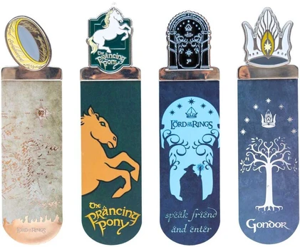 ERIK The Lord Of Things 4 bookmarcks set