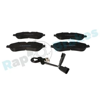 Stabdžių trinkelių rinkinys, diskinis stabdys RAP BRAKES R-P0809