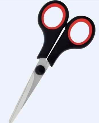 Žirklės Soft 12 cm su minkšta rankena
