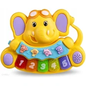 Žaislas muzikinis ELEPHANT Blue kaina