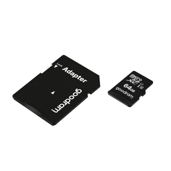 Atminties korta GOODRAM MicroSD 64GB (class10 UHS-I) + SD Adapteris