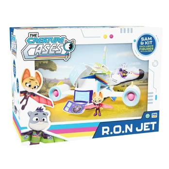 Pmi Kids World CREATURE CASES S1 - R.O.N. JET PLAYSET