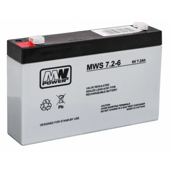 Battery 6V 7,2AH