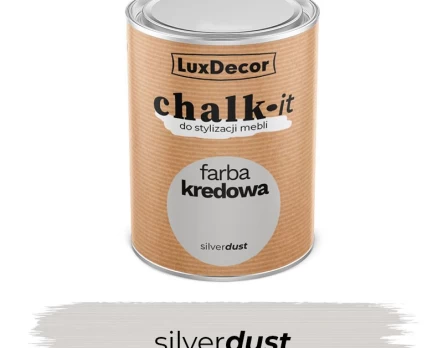 Kreidiniai dažai LUXDECOR CHALK-IT, 750 ml, (04) Silver Dust