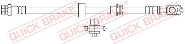 Stabdžių žarnelė QUICK BRAKE 50.718X