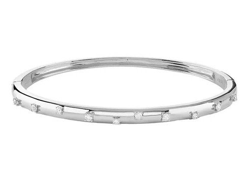Guess Solid sidabrinis bracelet for women Nuances JSBB04541JWRH