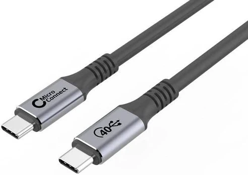 USB kabelis MicroConnect USB-C - USB-C 1.2 m Juodas (USB4CC1)