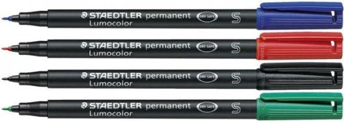 Staedtler Foliopisy Lumocolor S 0,4mm 4vnt.. (ST1089)