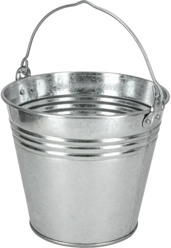 Metalinis konstrukcinis kibiras, cinkuotas, 5 l