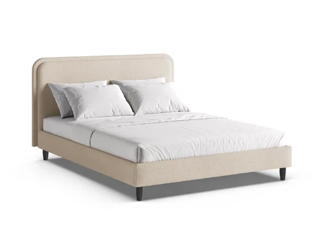Bed With Headboard, "Aveline", 215x214x117 Made in Europe