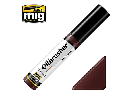 AMMO by MIG Jimenez AMMO MIG - Sendinimo priemonė Oilbrusher - DARK BROWN, 3512
