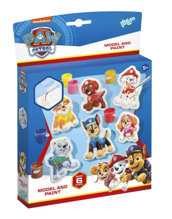 TOTUM PAW PATROL kūrybinis rinkinys model & paint, 720961