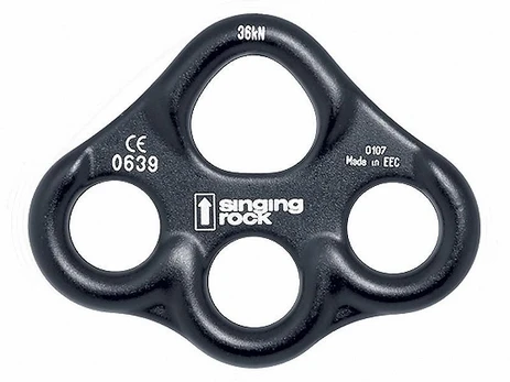 Saugos taškų plokštelė Singing Rock Rigging Plate 1/3