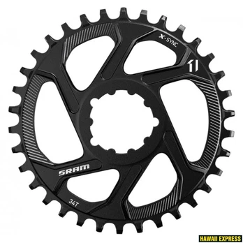 Priekinė žvaigždė SRAM X-Sync 34T Direct Mount 3mm Offset Boost Alum 11 speed