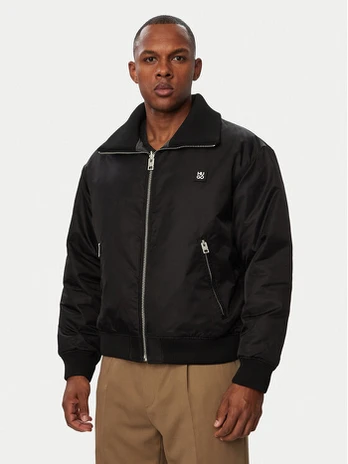HUGO Bomber striukė Bremo2641 50567242 Juoda Regular Fit