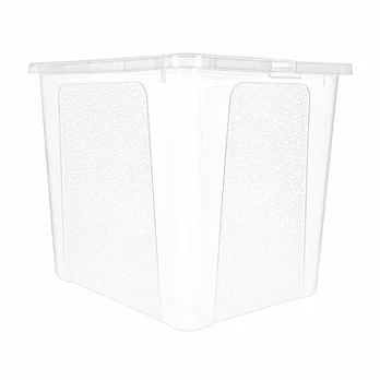 Plastikinė dėžė su dangčiu, didelė, 30 l
