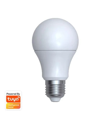 LED lemputė Denver Electronics SHL340 RGB Wifi E27 9W 2700K - 6500K