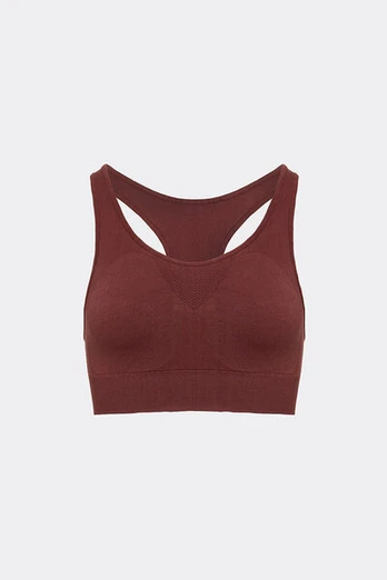 Sportinis topas FLEX TOP FREE Flexit Giulia, spalva hot chocolate