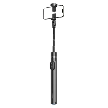 Selfie stick Wozinsky WRZP1 with automatically extendable legs, tripod function, 1.7m - juodas