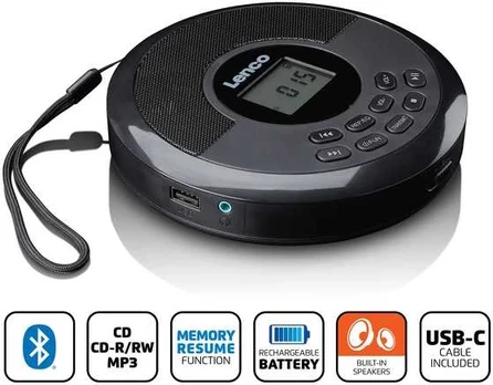 Lenco CD-340BK schwarz