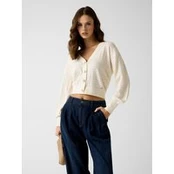 Guess Megztinis 183081 Kreminė Classic Fit