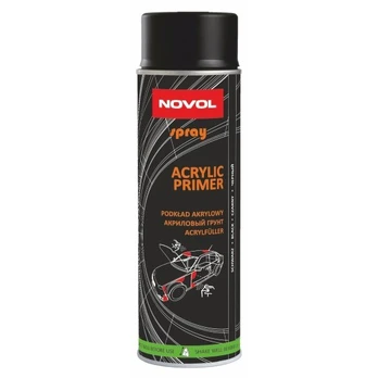 Gruntas NOVOL, juodas, akrilinis, 500 ml
