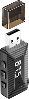 XO transmiter FM BCC16 Bluetooth MP3 juodas