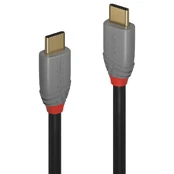 KABELAS USB3.2 C-C 1.5M / ANTHRA 36902 LINDY kaina