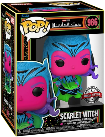 Figūrėlė Funko POP! Marvel Juodas light Scarlet Witch Exclusive