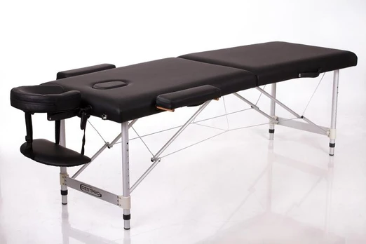 RESTPRO® ALU 2 (M) Black sulankstomas masažo stalas