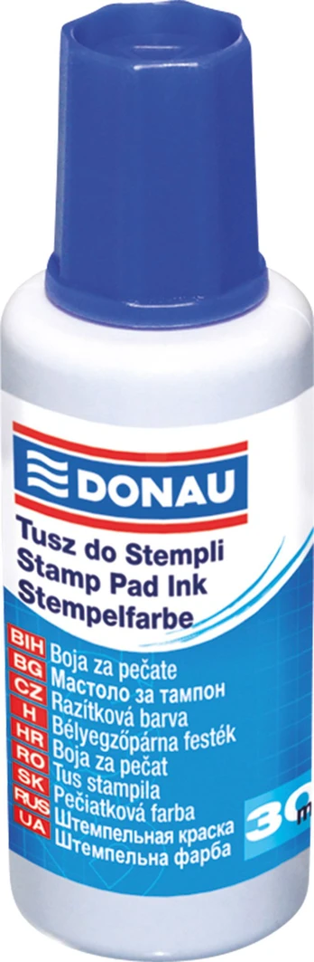 Tušas antspaudams 30 ml, mėlynas