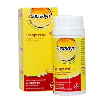 Supradyn Vitaminai Su Energija 60 Tablečių