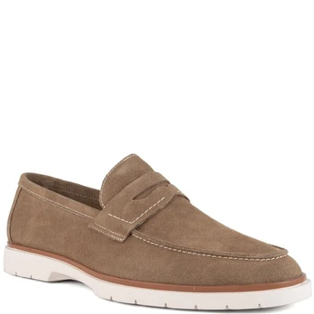 SERGIO MORETTI Loaferiai vyrams, Ruda, Loafers, 43