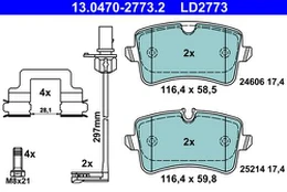 ATE 13.0470-2773.2 Brake pad set