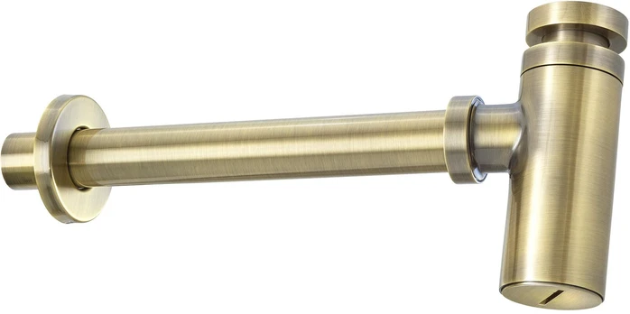 Round washbasin siphon