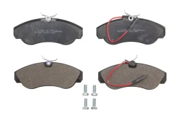 BRECK 21799 00 703 10 Brake pad set kaina