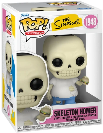 Funko POP figure The Simpsons Skeleton Homer