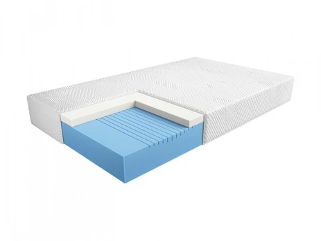 Čiužinys Blue Flex, 200x90x19 cm, baltas