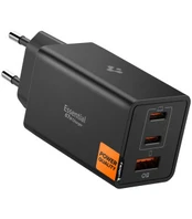 Dėklas Spigen Essential 67W Wall Charger EE673EU, juodas