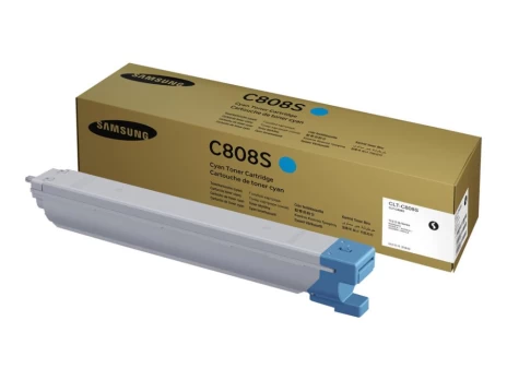 SAMSUNG CLT-C808S Cyan Toner Cartridge | SS560A