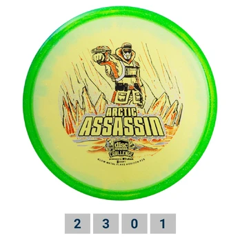 Diskgolfo diskas DISCMANIA C-Line Metalflake Horizon P2x Arctic Assassin Challenge