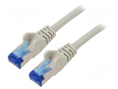 Patch cord | S/FTP | Cat: 6a | RJ45 plug,both sides | stranded | Cu | 3m kaina