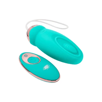 Le Wand Remote Control Intimate Egg Dual Motor Silicone, 10 Modes, Pink