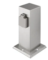 Solight sodo stulpas sidabrinis