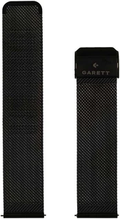 Išmanusis laikrodis Garett Juodas steel strap 20 mm kaina