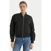Calvin Klein Jeans Bomber striukė Essential LV047F505G Juoda Regular Fit