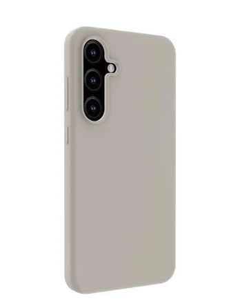Evelatus Samsung Galaxy A15 Premium Soft Touch silikoninis dėklas, sidabrinis