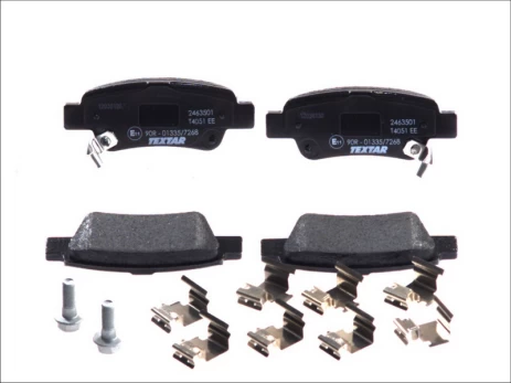 TEXTAR 2463501 Brake pad set
