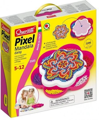 Quercetti Mozaikos pikselių mandala Deize 1200el (400-2101)